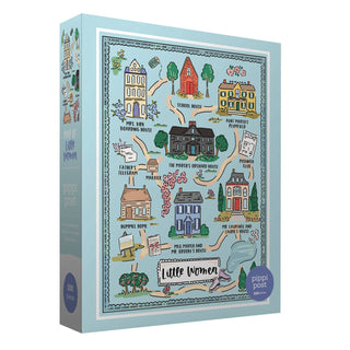 Little Women Map | 500 Piece Jigsaw Puzzle