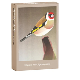 Gold Finch | 99 Piece Mini Jigsaw Puzzle