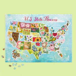 US State Flowers | 1,000 Piece Jigsaw Puzzle