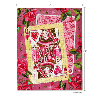 Queen Of Hearts | 100 Piece Jigsaw Puzzle