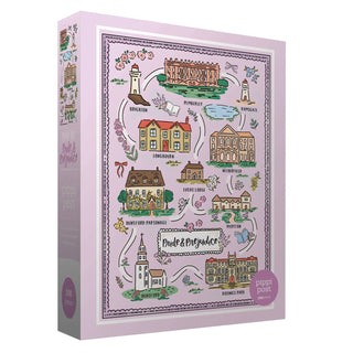 Pride & Prejudice Map | 500 Piece Jigsaw Puzzle