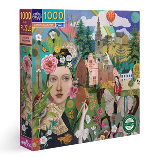 Artist & Daughter | 1,000 Piece Jigsaw Puzzle