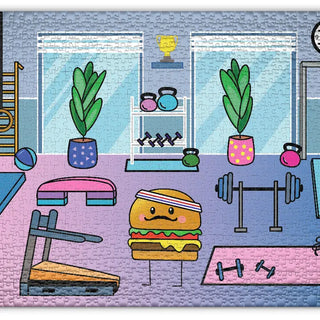 At the Gym | 1,000 Piece Jigsaw Puzzle