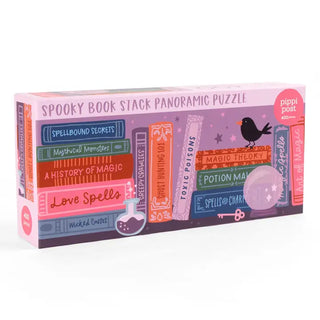 Spooky Bookshelf | 400 Piece Jigsaw Puzzle