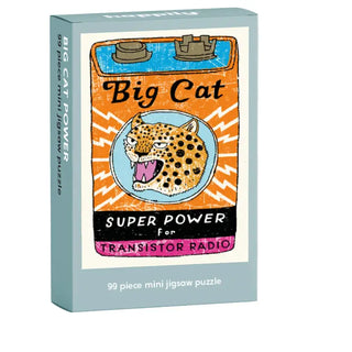 Big Cat Power | 99 Piece Mini Jigsaw Puzzle