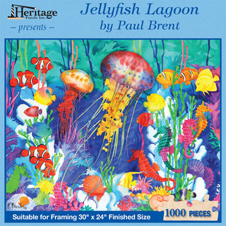 Jellyfish Lagoon | 1,000 Piece Jigsaw Puzzle