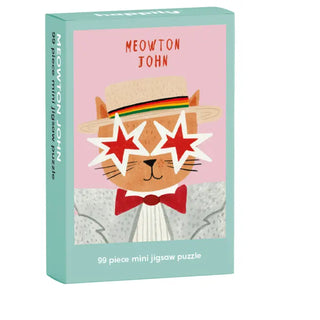 Meowton John | 99 Piece Mini Jigsaw Puzzle