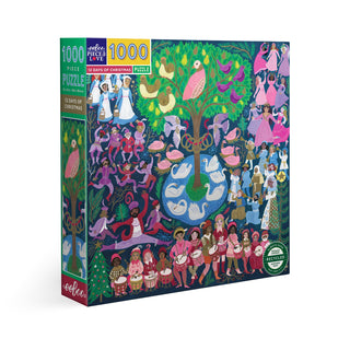 12 Days of Christmas | 1,000 Piece Jigsaw Puzzle