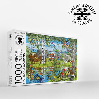 Highland Camping | 1,000 Piece Jigsaw Puzzle