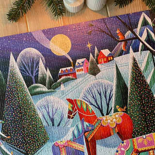 A Dala Winter | 1,000 Piece Jigsaw Puzzle