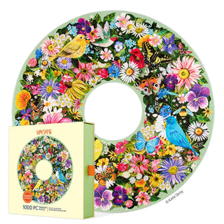 Spring Floral Wreath | 1,000 Piece Jigsaw Puzzle