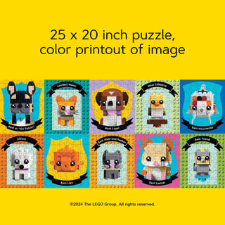 LEGO Pet Pals | 1,000 Piece Jigsaw Puzzle