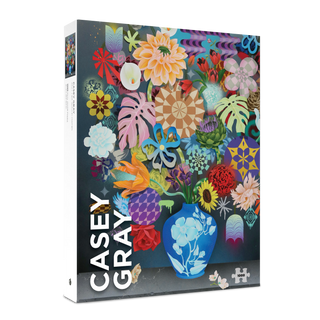 Casey Gray: Still Life with Flowers | 1,000 Piece Jigsaw Puzzle