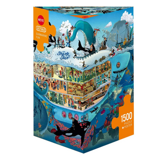 Submarine Fun | 1,500 Piece Jigsaw Puzzle