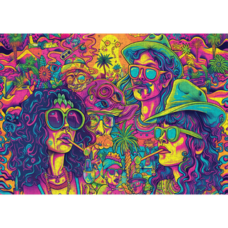 Groovy Gathering | 1,000 Piece Jigsaw Puzzle