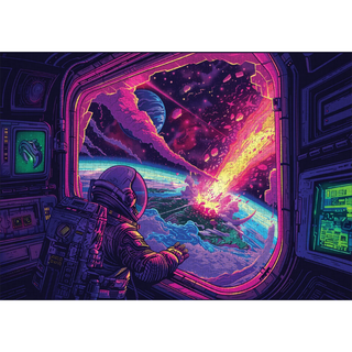 Cosmic Collision | 1,000 Piece Jigsaw Puzzle