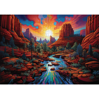 Sedona Sunset | 1,000 Piece Jigsaw Puzzle