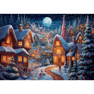 Gingerbread Grove | 1,000 Piece Jigsaw Puzzle