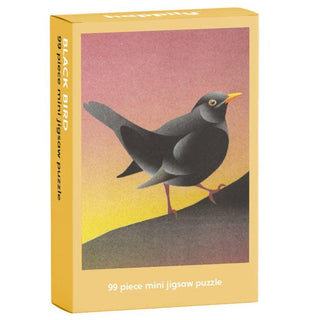 Blackbird | 99 Piece Mini Jigsaw Puzzle