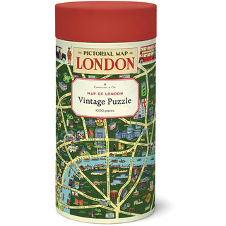 Map of London | 1,000 Piece Jigsaw Puzzle