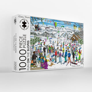 Fun on the Slopes | 1,000 Piece Jigsaw Puzzle