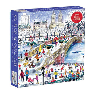 Michael Storrings Bow Bridge in Central Park | 500 Piece Jigsaw Puzzle