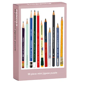 Pencils | 99 Piece Mini Jigsaw Puzzle