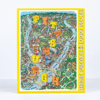 Pittsburgh Map | 1,000 Piece Jigsaw Puzzle