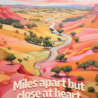 Miles Apart But Close At Heart | 60 Piece Jigsaw Puzzle