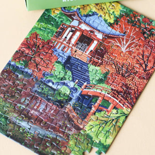 Kyoto Temple Mini | 99 Piece Jigsaw Puzzle