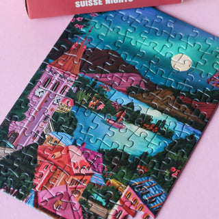 Suisse Nights Mini | 99 Piece Jigsaw Puzzle