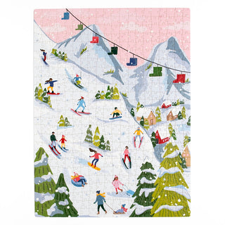 Snowy Slopes | 500 Piece Jigsaw Puzzle