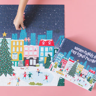 Winter Nights & City Lights | 500 Piece Jigsaw Puzzle