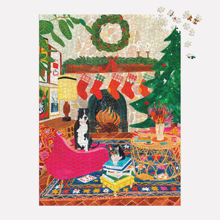 Fireside Friends | 1,000 Piece Jigsaw Puzzle