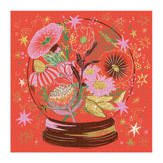 Flower Gazing | 500 Piece Foil Jigsaw Puzzle