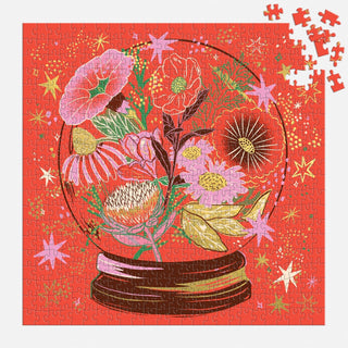 Flower Gazing | 500 Piece Foil Jigsaw Puzzle