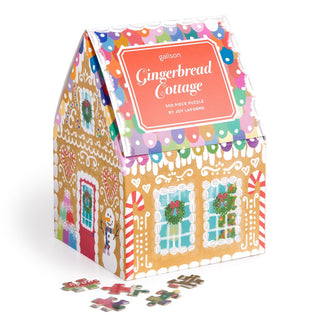 Joy Laforme Gingerbread Cottage | 500 Piece Jigsaw Puzzle