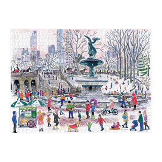 Michael Storrings Bethesda Fountain | 1,000 Piece Jigsaw Puzzle