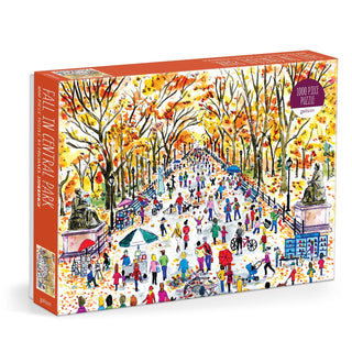 Michael Storrings Fall in Central Park | 1,000 Piece Jigsaw Puzzle