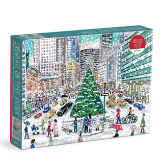 Michael Storrings Snowfall On Park Avenue | 1,000 Piece Jigsaw Puzzle