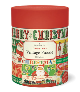 Christmas Vintage Puzzle | 500 Piece Jigsaw Puzzle