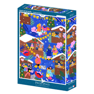 Christmas Market | 500 Piece Jigsaw Puzzle