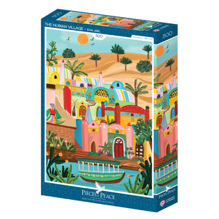 The Nubian Village | 500 Piece Jigsaw Puzzle