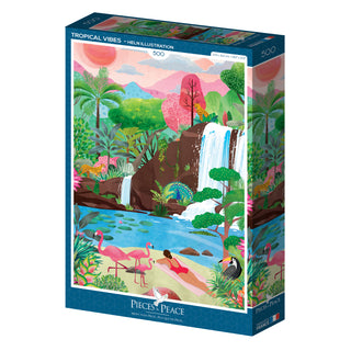 Tropical Vibes | 500 Piece Jigsaw Puzzle