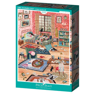 Une Journée Cosy | 2,000 Piece Jigsaw Puzzle