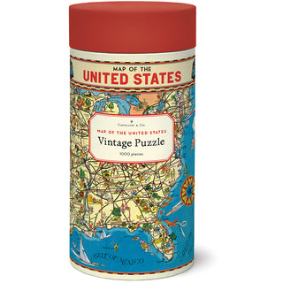 Map of the USA | 1,000 Piece Jigsaw Puzzle