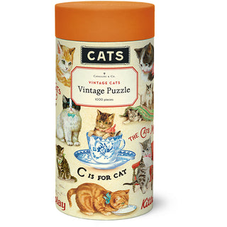 Vintage Cats | 1,000 Piece Jigsaw Puzzle