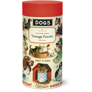 Vintage Dogs | 1,000 Piece Jigsaw Puzzle