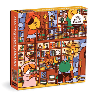 The Wizard's Library | 500 Piece Jigsaw Puzzle