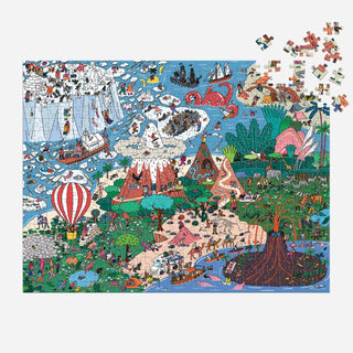 Where's ________? Curious and Far Out Places | 500 Piece Jigsaw Puzzle